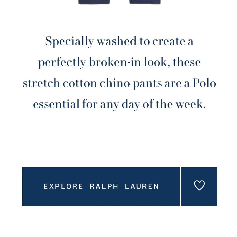 Polo Ralph Lauren Bedford Stretch Straight Fit Chino Pant | Green | Size 33X32 - Picture 7 of 14